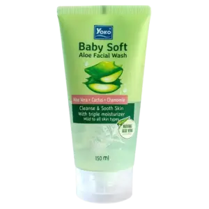 Yoko Baby Soft Aloe Facial Wash 150 ml
